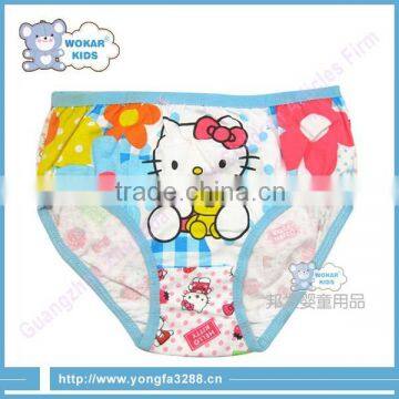 Famous Cartoon Cat Printing Pattern Child Girls' Underwear