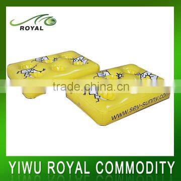 Customizd PVC Pool Beer Inflatable Float Can Holder