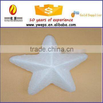 YIWU YIPAI120mm white polyfoam solid five--pointed star