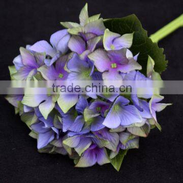 Silk hydrangea flowers artificial latest wedding flower decoration