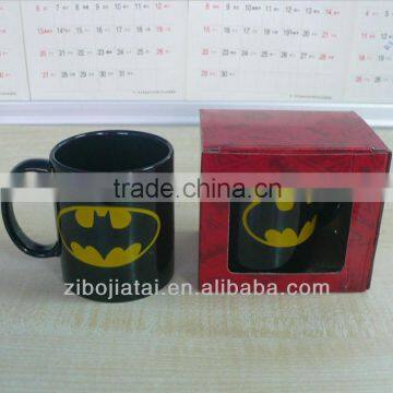 11oz Black Glazed Promotion Mug for Batman