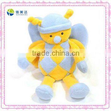 Yellow cute flying bee soft oy