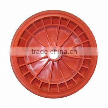 8-Inch Wheelbarrow Wheel Plastic Rim 4.00-8