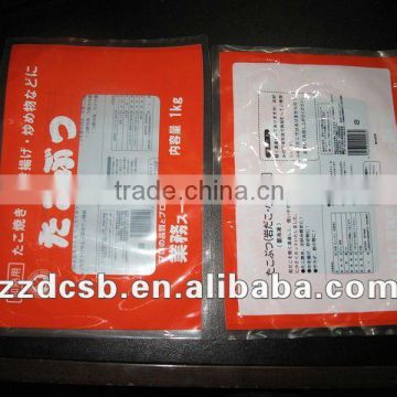 PA PE lamination plastic freezer bag for frozen food packaging