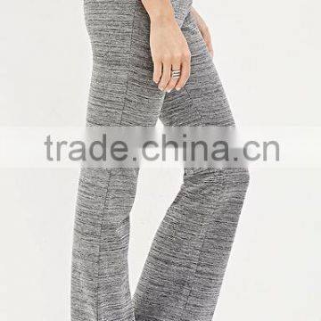 2015 Hot-selling China Wholesale Trousers Fabric Space Dye Flared Pants for Women photo-3