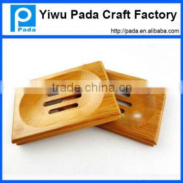 natural bamboo soap dish