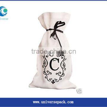 With Logo Velvet White Wine Bags Custom Wholesale Made Export Hot Sale Bag