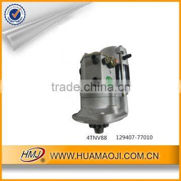 4TNV88 hitachi excavator starter motor