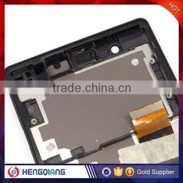 Hot Sale Best Quality LCD Touch Screen Digitizer Assembly & Front Frame Replacement for Sony L36H photo-5