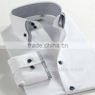 Latest Design Long Sleeve 100% Cotton Casual Style Fashion Men's Dress Shirt photo-2