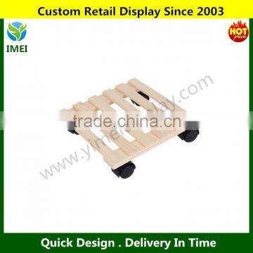 Wood Rack Shelf, Speaker Display Stand Rack Decorative Trays Flower Pot Stand Pine Wood Stand Shelving YM6-381 photo-2