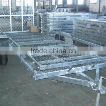 ATV/UTV Galvanized UTILITY TRAILER WITH RAMP photo-2