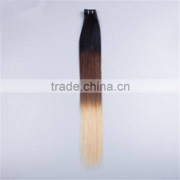 Wholesale Three Tone Tape Hair Extensions Virgin Brazilian Hair Unprocessed photo-4