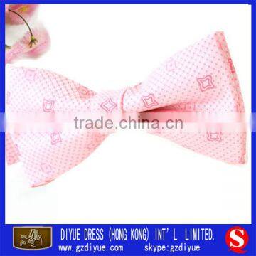 Hot Sale Pink Elastic Pre Tied Bow For Wine Bottle Pink Bow Tie