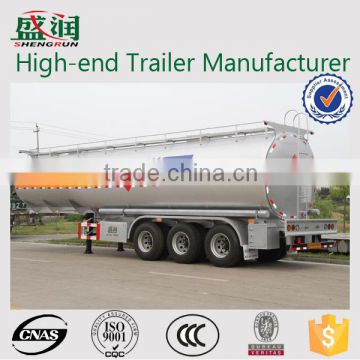 SHANDONG SHENGRUN TRAILER FACTORY TRI-AXLE FUEL TANKER TRUCK SEMI TRAILER