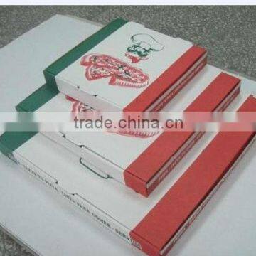 Flexo Print Logo Custom Corrugated Pizza Box/high Quality And Reasonable Price Pizza Box