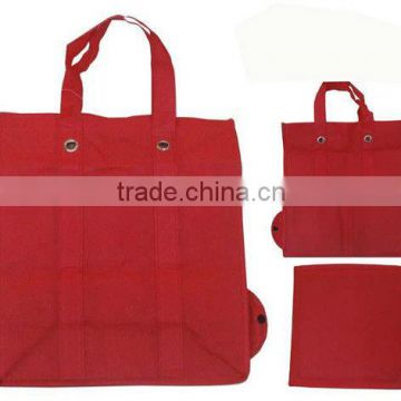 100gsm non woven folding bag with grommet