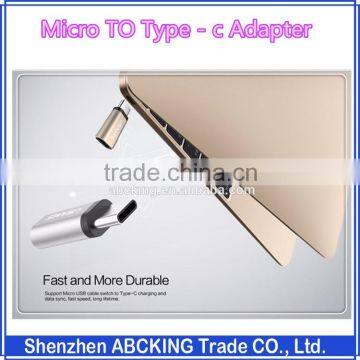 Micro to Type C Adapter USAMS Data Sync Charging USB Type C Male to Micro USB Female Data Adapter Connector