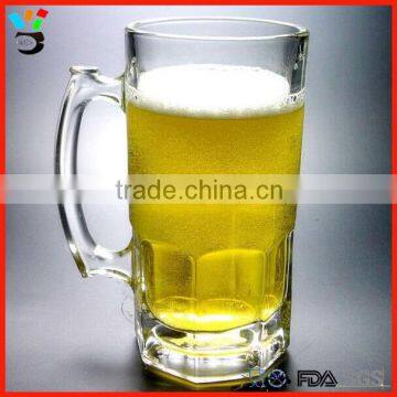 Personalized Novelty Drinkingware Giant Large Size 900ml Beer Glass Mug With Handle