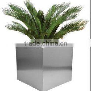 stainless steel flower pot/garden planter,square shape flower pot