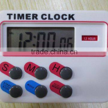 Timer Clock 12 / 24 hours with memory funcation Kitchen Cooking Digital LCD Sport Countdown Calculator