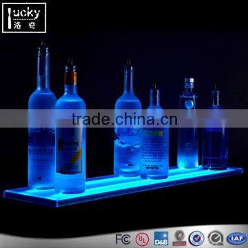 LED Liquor Shelf and Bottle Display,Widening Acrylic Wine Rack photo-3