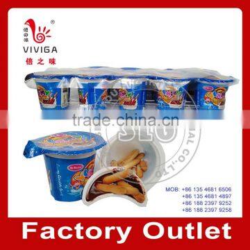 Chocolate Cup With Biscuit