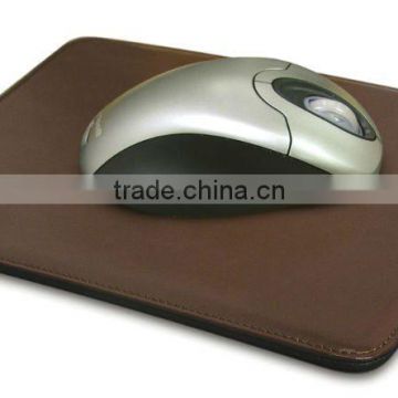 Promotional genuine leather hand rest mouse pads