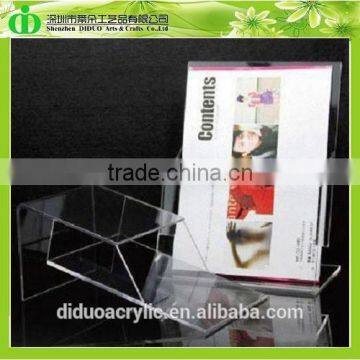 DDE-B192 Trade Assurance Shenzhen Factory Wholesale Clear Plastic Brochure Stand