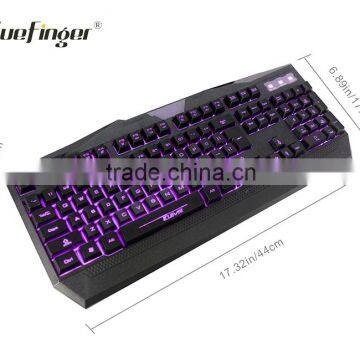 Custom Colored Backlit LED Wired Shenzhen Gaming Keyboard for Laptop Desktop photo-2