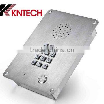 KNTECH Handsfree Emergency Phone Waterpoof Communicate Intercom elevator emergency call system