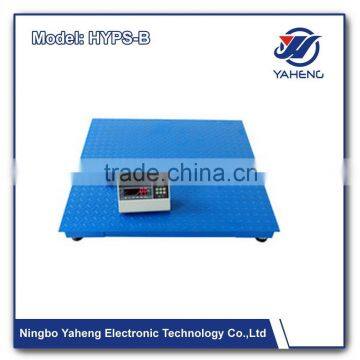 HYPS Floor shipping scale pallet weighing scale 0.8*0.8M,1*1M,1.2*1.2M