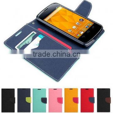 Luxury Leather Flip case cover Wallet Skin Pouch For LG G Flex