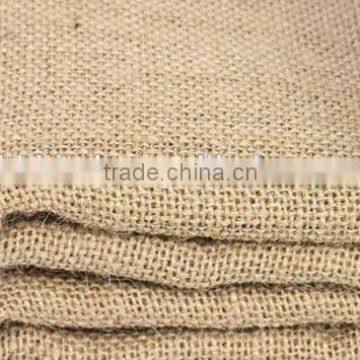 2016 China hessian fabric suppliers for Christmas day decoration