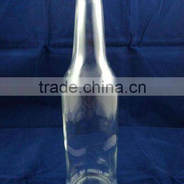 custom design glass soda water bottle, water container