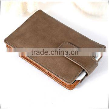 New Arrival Luxury Design pu Leather Wallet Bag for Samsung Galaxy s5
