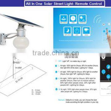 All in One Led Solar Street Lights