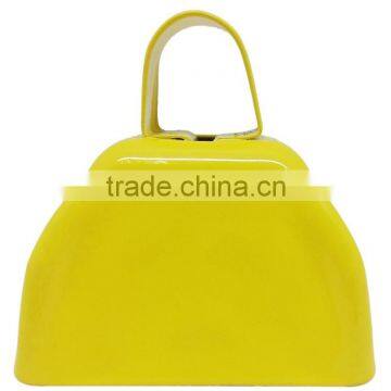3''metal Cow Bell in Many Colors With Logo Printed as Promotional Gifts