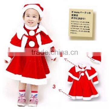 high quality sexy Santa children christmas costume