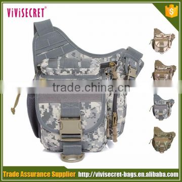 Multi-functional Mens tactical single shoulder cross body bag army green