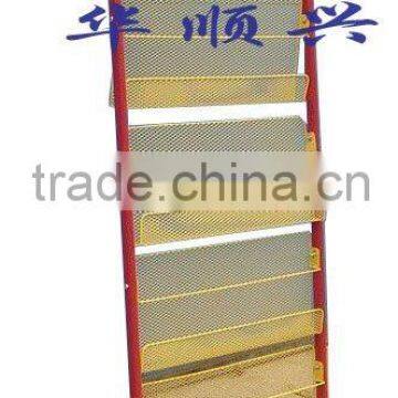 Portable &Outdoor Muliti Layers Metal Magazine Racks L /Magazine Display Racks HSX-105 photo-6