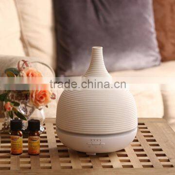 IONCARE 500ml LUMIN AROMISTER Translucent Porcelian Oil diffuser,Ultrasonic Aromatherapy Nebulizer for Home & Office