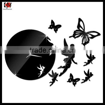 Wall Sticker Decoration Printing Wall Mirror Sticker Clock