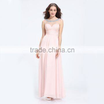 Light Pink Big Size Women Dress Evening Dress Long photo-2