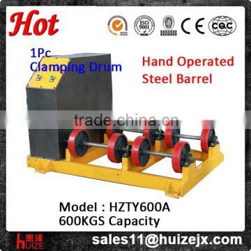 600Kgs Manual Hydraulic Forklift Attachment Turning Device for forklift drum clamps