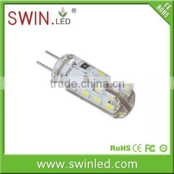 220v 1.5w 3014smd G4 silicon glue led light