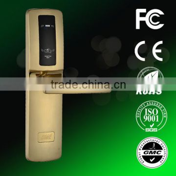 security card door lock for apartment and hotel