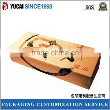 Yellow packaging paper box in super quality