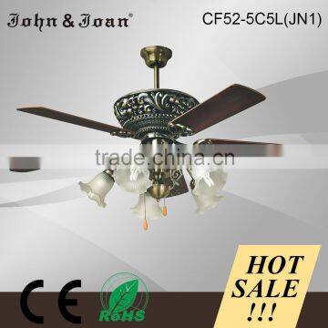 Europe Style Classic Power Saving Super Quality Ceiling Fan Lighting