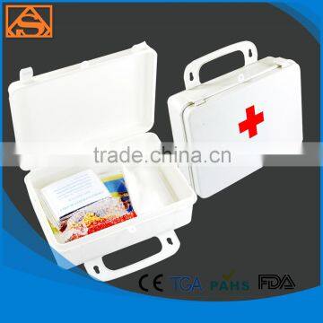 2016 Wholesale mini White medical box/plastic clear first aid kit box